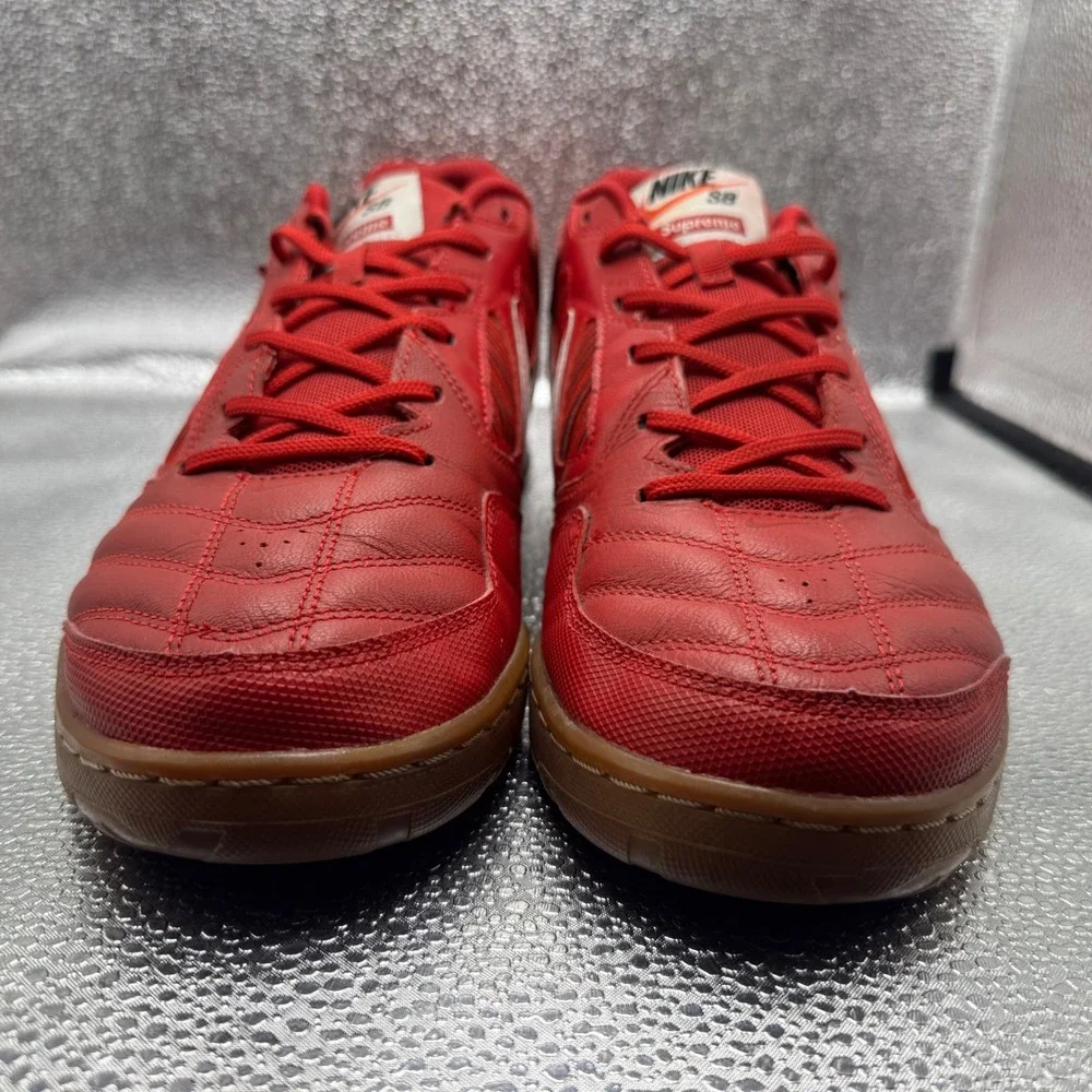 Size 12 Nike SB Gato Supreme Sneakers Mens Red Good AR0821-600 World Famous
